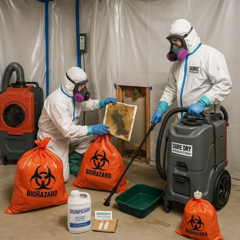 Contaminated Water Handling Protocols process in Sterling, VA