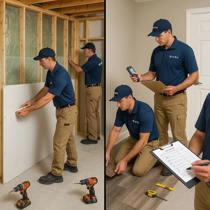 Repairs and Reconstruction process in Sterling, VA